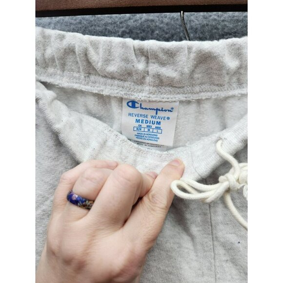 Champion Reverse Weave Joggers Medium Gray Hit on Leg - Picture 3 of 4